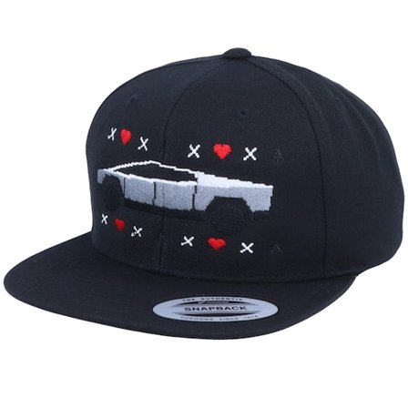 Ho-Ho-Hats - Black - Cap - Xmas Cybersleigh Black Snapback - Iconic - Hatstore