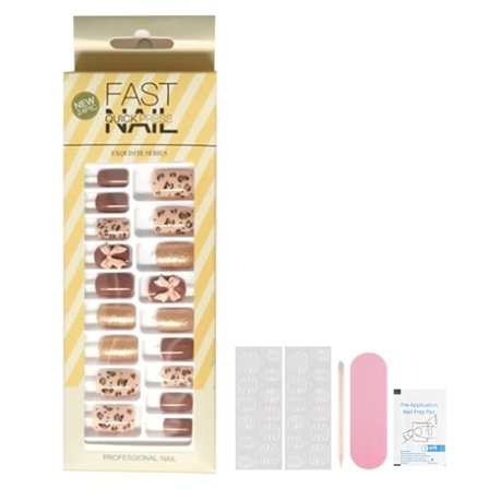 Negledekorasjonsklistremerker, fulldekkende, selvklebende, langvarig, fargerike, manikyr-negleinnpakninger