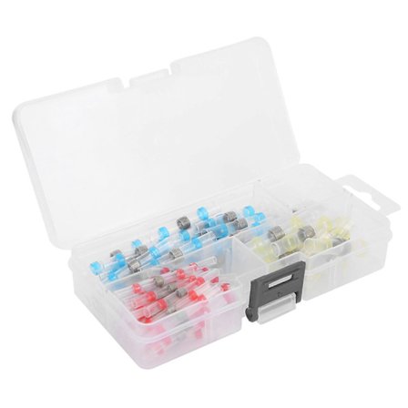 Juotosliitosholkki lämpökutistuva vedenpitävä liitin - 100 kpl sähköjohdon liitin