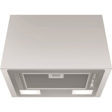 WHIRLPOOL WCT64FLSX Integrerad huva - 332 m3 luft / h max - 64 dB max - 3 hastigheter - L 53 cm - Rostfritt stål