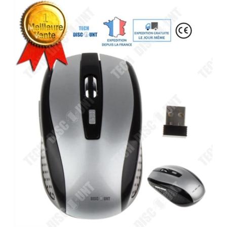TD Optisk trådlös Bluetooth Gamer Mouse Fotoelektrisk Tyst Ergonomisk grå kontorsspelmus med batterier