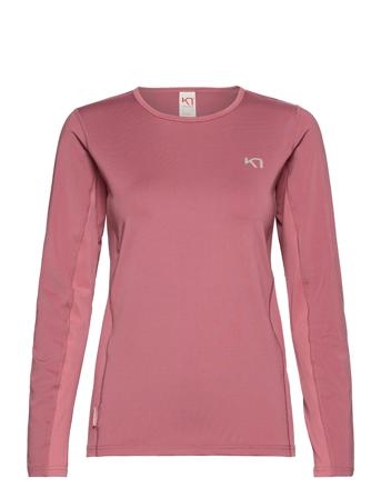Nora Ls Langærmet T-shirt Lyserød Kari Traa