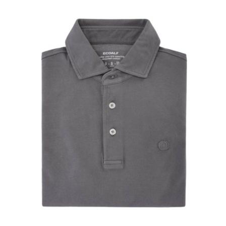 Ecoalf Short Sleeve Polo Grå, Herre