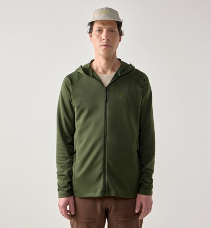 Haglöfs Korp Mid Hood Men Seaweed Green - Herren - XL
