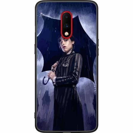 Oneplus 7 Svart Skal Wednesday Addams