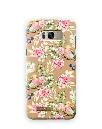 Female Hülle, Galaxy S8 Plus Floral Birds Handyhülle