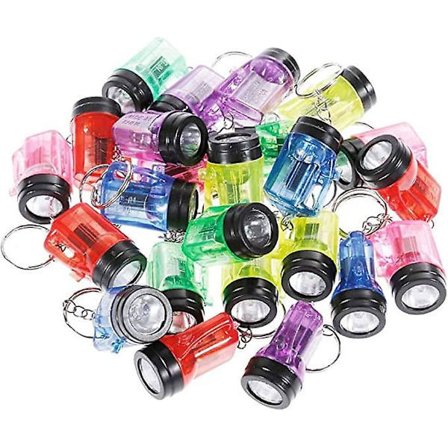 24 stk. Mini lommelygter til børn og voksne