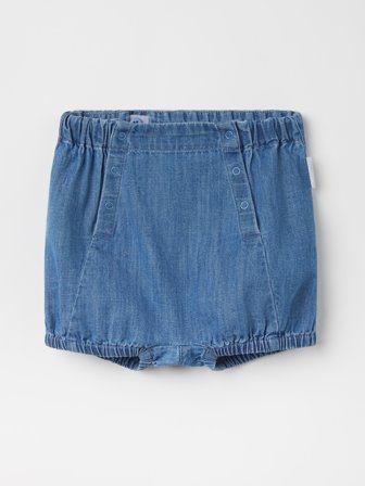 Farkkushortsit Polarn O. Pyret 80 lastenvaatteet blue