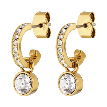 Dyrberg & Kern DESSA SG CRYSTAL Örhängen Dam Guld ONESIZE