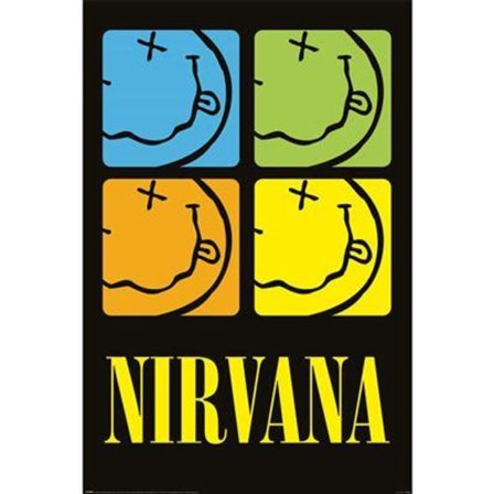NIRVANA (SMILEY SQUARES)