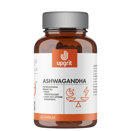 Upgrit Ashwaganda 60 Kapslar ashwagandha