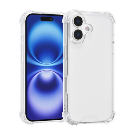 iPhone 17 Back cover case - Transparent - Antishock