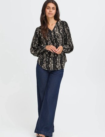 Fransa Frariana Bl 4 - Black - XL