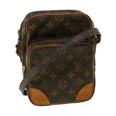 Louis Vuitton Vintage, pre-owned bag Amazone Bruin, Heren, Maat:ONE Size,Canvas