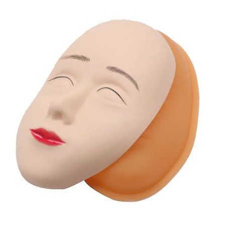 5d Tattoo Silicone Practice Skin, Three-dimensional Base Detachable Set, Eyebrow, Eyeliner, And Lip Bleaching, Novice Practice Skin, 2 Pieces, Skin Co