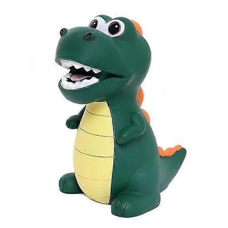 Pengar Tyrannosaurus Rex Sparegris Ubrydelig Dinosaur Sparegris, Bedste Julegave Fødselsdagsgave Til Børn Drenge Piger Boligindretning Grøn (FMY)