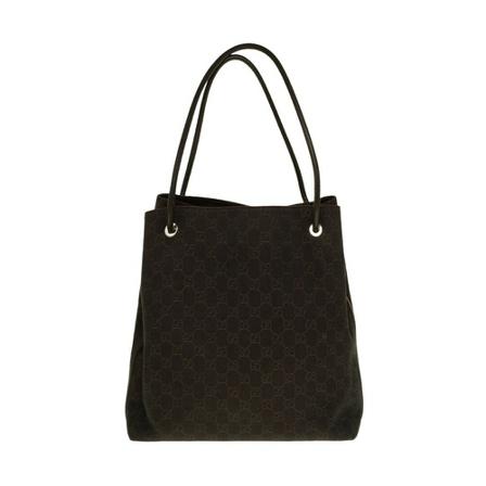 Gucci Vintage, Pre-owned Tote Bag Bruin, Dames, Maat:ONE Size,Canvas