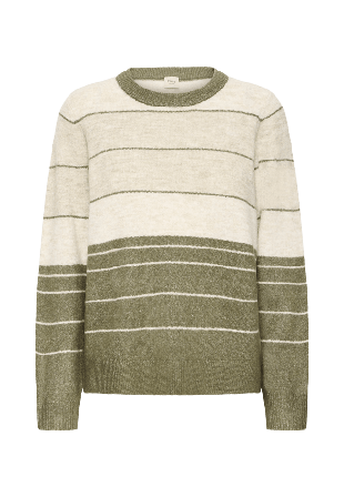 Fransa Frellis Pullover Tröjor Dam Grön XXL