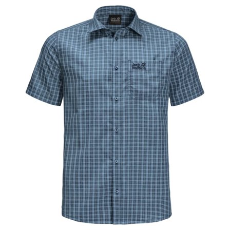 Jack Wolfskin Men's El Dorado Shirt Men short-sleeved shirts Blue S