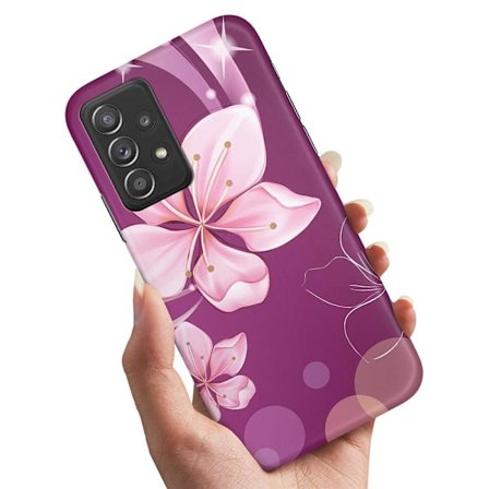 Kuoret / Suojakuoret Samsung Galaxy A32 5G - Valkoinen Kukka