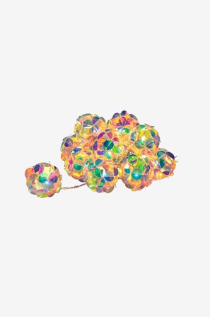 Konstsmide - Glober 10 LED B/O timer - Flerfärgad - Ljusslingor - Från Homeroom