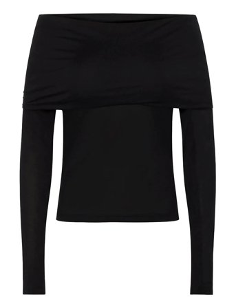 Lena T-Shirt 4158 Black Minimum