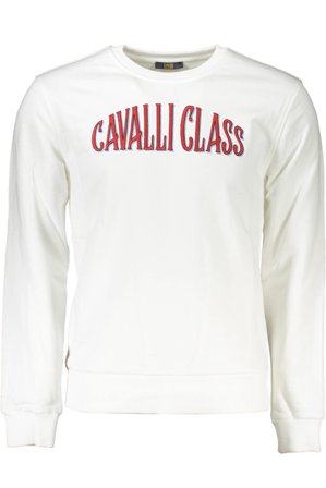 Cavalli Class Felpa Senza Zip Uomo Bianco