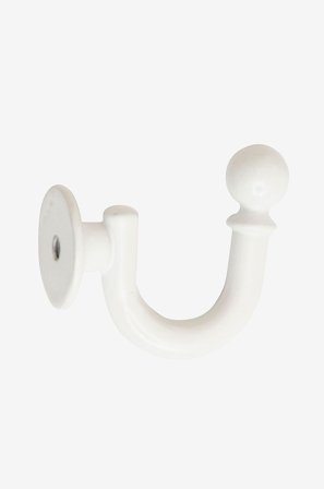 Hasta - Tamppikoukut, 2/pakk. - Valkoinen - Verhotarvikkeet - - Homeroom