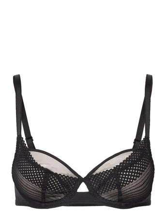 Pulp Play Very Covering Underwired Bra Designers Bras & Tops Wired Bras Black CHANTELLE
