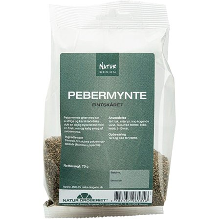 Natur Drogeriet Pebermynte fint skåret 75 g, Helse & Madvarer, Krydderier, Øvrigt
