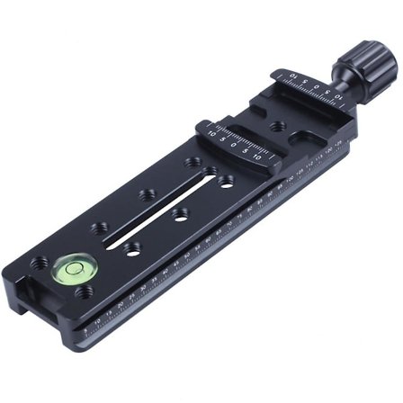 140mm Nodal Rail Slide Hurtigutløser Qr-klemme for makro panorama Arca Rr