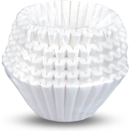100 st Extra Stora Kaffefilter (33 cm x 12,7 cm) Premium, Stora, Höga Filter för 5,7 till 11,4 Liter