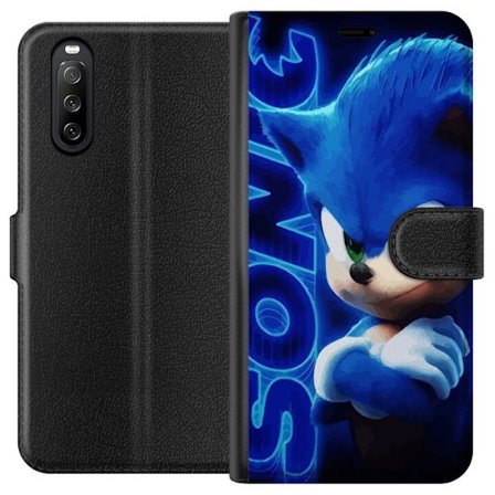 Kompatibelt Plånboksfodral till Sony Sony Xperia 10 III Sonic the Hedgehog