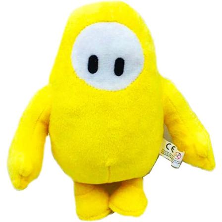 18 cm Fall Guys plysjleker Myke tegneseriefigurer Dukker (Gul)