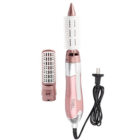 3 i 1 Hårborste Automatisk Jonisk Hårborste Hårtork Hår Curling Plattång Kam EU