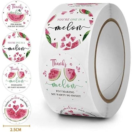 Etikettklistermärken Roll Sticker Etikett