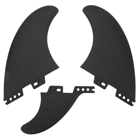 Surfbräda Finner Ersättning PVC Vänster Mitt Höger Surf Finner för Longboard Stand Up Paddleboard