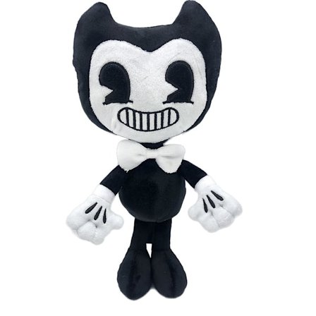 Söt Bendy the Ink Machine Boris Actionfigur Plysch Fylld Dock Leksak Barnpresent