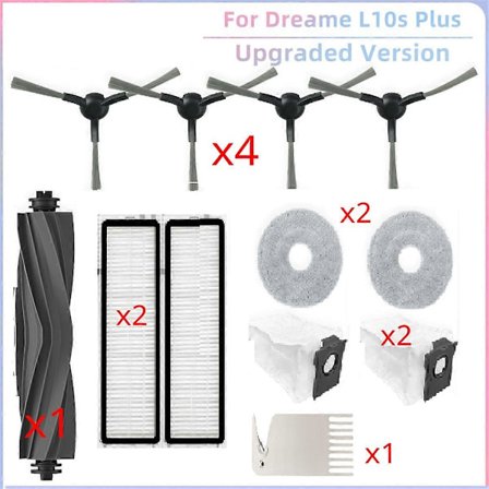 Sopii L10s Plus RLL42SD osille Pääharja Sivuharja HEPA-suodatin Moppiliina Pölypussi Lakaisukone Spa