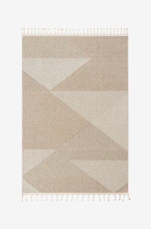 Hanah Home - Matta-Romana - Beige - Slätvävda mattor - 160X200 - Från Homeroom