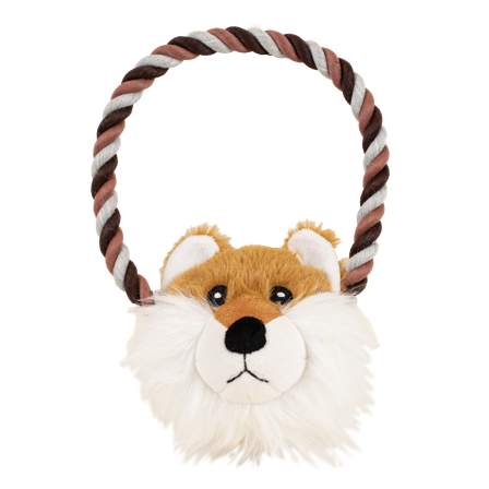 Pritax - Hundeleketøy Foxson, 22x19x7cm, Flerfarget - Hund - Hundeleker & spill - Myke leker - ZOO.no