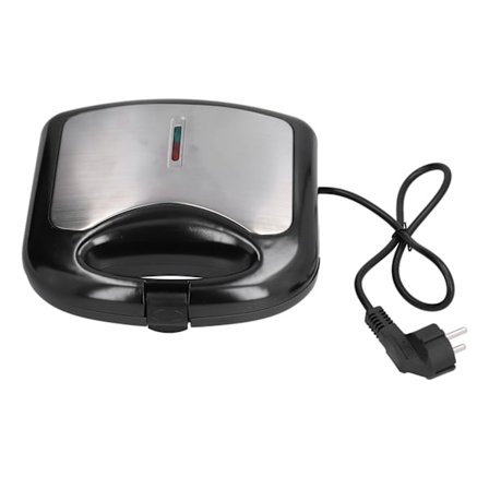 Kaksipuolinen 6 reiän hot dog -lämmitin 750W kotitalouskäyttöön tarkoitettu aamiaislaite EU-pistoke 220-240V