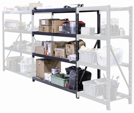 PELA 519949 Påbyggnadssats till hylla 505213 1885x610x1833 mm, Verkstad & fordon