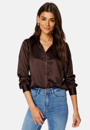 BUBBLEROOM Nicole shirt Brown Klær
