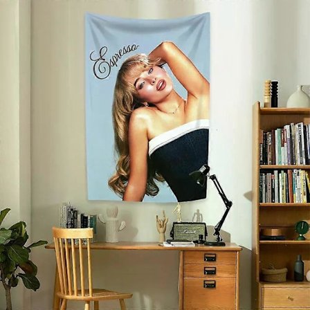 Singer Sabrina Carpenter Short n' Sweet -lippu, sopii olohuoneeseen, kotiin, asuntolan sisustukseen, taide-, autotalli-, baari-, seinä-, klubi- ja 