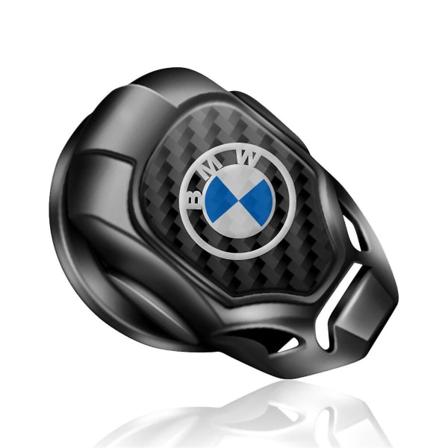 Bilstartknapp Cover Enkel installation Cover fungerar bra till låg kostnad Gun Black BMW 1