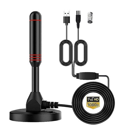 Digitaalinen TV-antenni Sisätiloihin HDTV-antenni Älykkäällä Signaalilla Digitaalinen TV-antenni 1080p 4k TV-kanavat 13