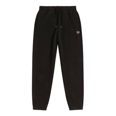 Fred Perry, Sweatshirt trousers with curl reverse Zwart, Heren, Maat:M,polyester