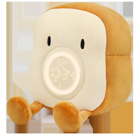 Børnevækkeur, sød toastpige vækkeur, pædagogisk vækkeur