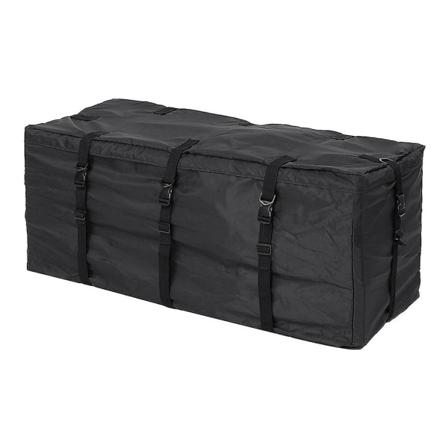 1 kpl Kannettava Tavarankuljetuskattoteline Auton Kattoteline Matkalaukku (11 kuutiometriä) Musta 120X51cm Black 120X51cm